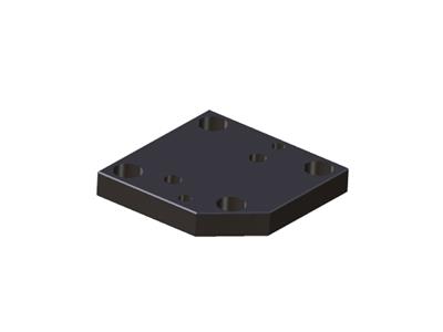 M-E09-3D调整连接片 M-E09-SC-3DTZLJP-1820