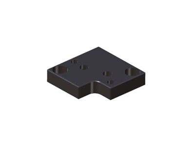 M-E09-3D调整连接片 M-E09-SC-3DTZLJP-2630